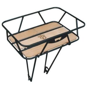 Minoura KCL-1R Gamoh King Rear Rack With Timber - Black