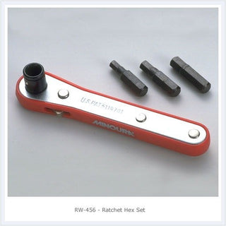 Minoura Mini Hex Ratchet Set
