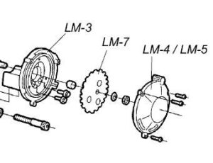 Minoura 3 Bolt Housing Mag Side