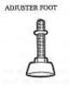 Minoura Adjuster Foot Action Roller Set of 6