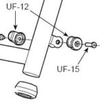 Minoura Pivot Short Bolt Set