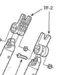 Minoura TF-2 Axle Holder