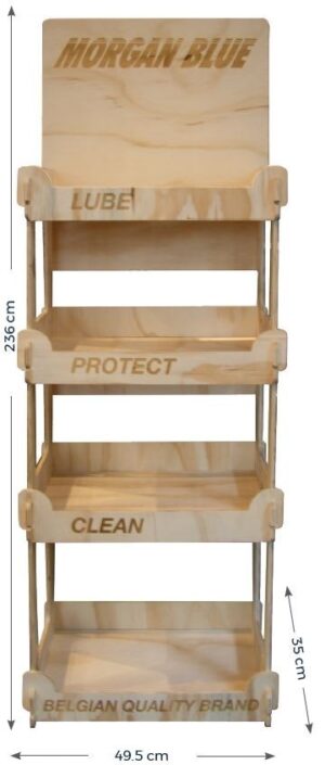 Morgan Blue MOR Z TOWER Tower Wooden Display