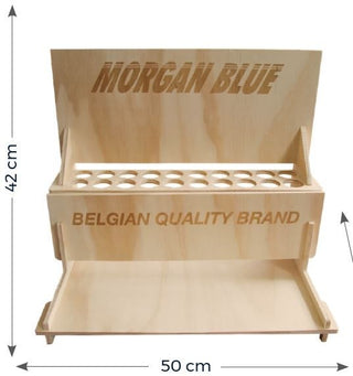 Morgan Blue MOR Z TWOTIER Two Tier Counter Wooden Display