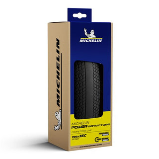Michelin Power Adventure TLR 700x42C Tyre - Black