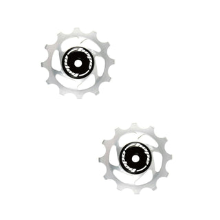 Hope Jockey Wheels Pair - 12 Teeth Silver