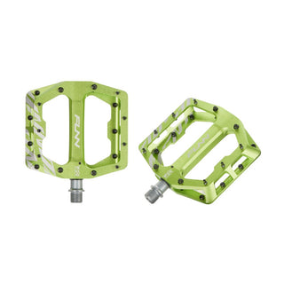 FUNN Funndamental Flat MTB Pedal Pair - Green