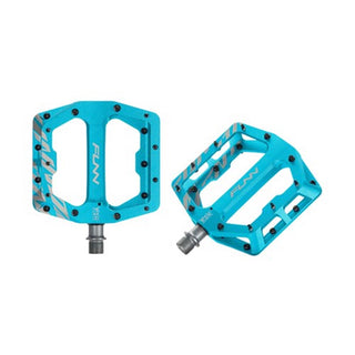 FUNN Funndamental Flat MTB Pedal Pair - Turquoise