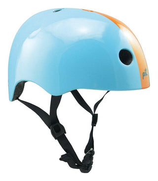 Pit Urban Helmet - Gloss Sky Blue/Gloss Orange