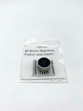 Hope 16MM Stainless Hybrid Piston (E4 & V4 Small)