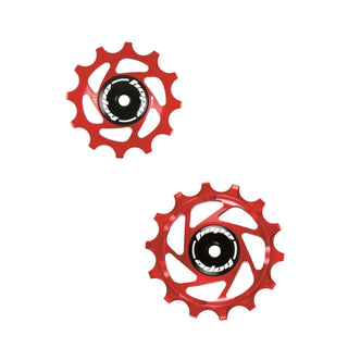 Hope Jockey Wheels Pair - 14 Teeth Red
