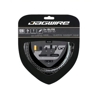 Jagwire 2X Elite Universal Link Complete Shift Cable Kit - Compatible With Sram & Shimano
