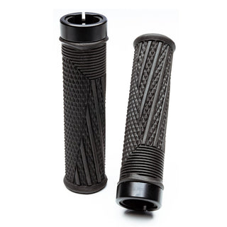 RYFE Rampage Lock-On Grips Pair 130mm Length 32mm MTB Grip - Black