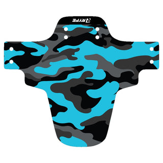 RYFE MTB Mud Guard – Camo/Turquoise