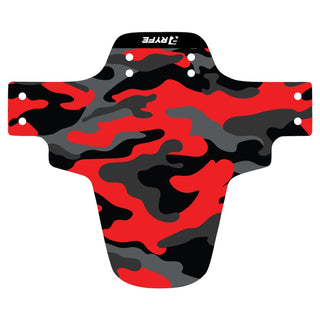 RYFE MTB Mud Guard – Camo/Red