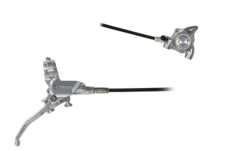 Hope Tech 4 X2 FM Brake Front Black Cable - Silver/Silver