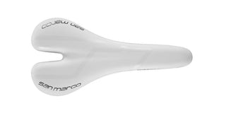 Selle San Marco Aspide Triathlon Saddle - White/Silver
