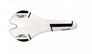 Selle San Marco Aspide Stamp Saddle - Black/White