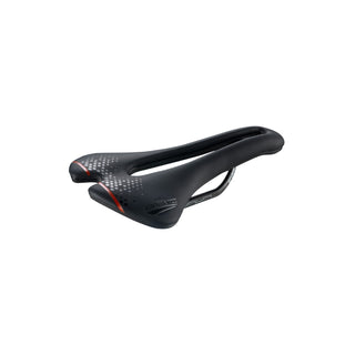 Selle San Marco Aspide Short Carbon FX Open Fit Wide Saddle 155MM - Black