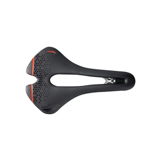 Selle San Marco Aspide Short Carbon FX Open Fit Wide Saddle 155MM - Black