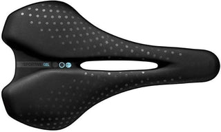 Selle San Marco Bio Active Sportive Gel Open Small Unisex Saddle - Black