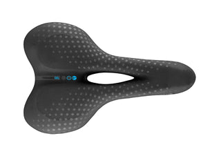 Selle San Marco Bio Active Trekking Gel Open Small Unisex Saddle - Black