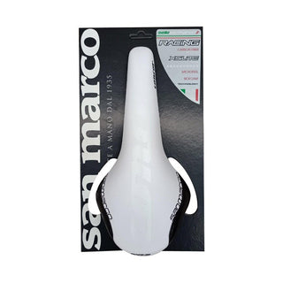 Selle San Marco Concor Racing Saddle - White/Black