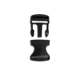 Scicon Strap Syst.Clip ISS (Set Male/Female) 25MM S/Pos - Black