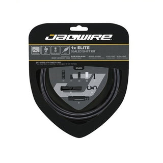 Jagwire 1X Elite Universal Sealed Complete Shift Cable Kit - Compatible With Sram & Shimano - Black