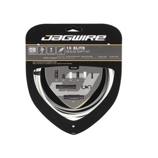 Jagwire 1X Elite Universal Sealed Complete Shift Cable Kit - Compatible With Sram & Shimano - White