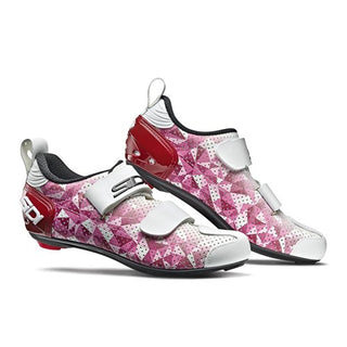 SIDI T-5 Air Ladies Clipless Shoes - Rose Jester Red/White