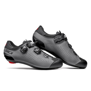 SIDI Genius 10 Mega Clipless Shoes - Black/Grey/Black