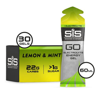 SiS GO Energy Electrolyte Gels 30 Pack - Lemon & Mint