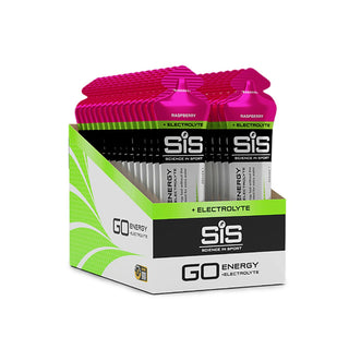 SiS GO Energy Electrolyte Gels 30 Pack - Raspberry