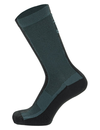 Santini Puro High Prof Cycling Socks - Military