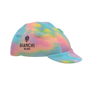 Santini Bianchi Pop Cycling Cap - Rainbow