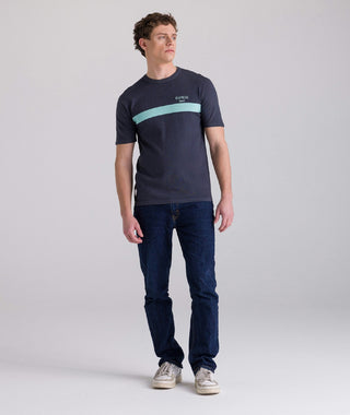 Santini Bianchi Classic Men's Short Sleeve T-Shirt - Grey