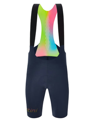 Santini Unico Men's Bib-Shorts - Nautica Blue