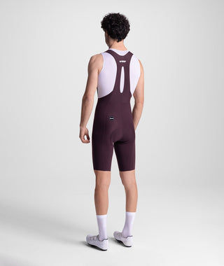 Santini SMS Unico C3 Edge Men’s Bib Shorts - Burgundy