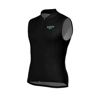 Santini Bianchi Windshell Vest - Black