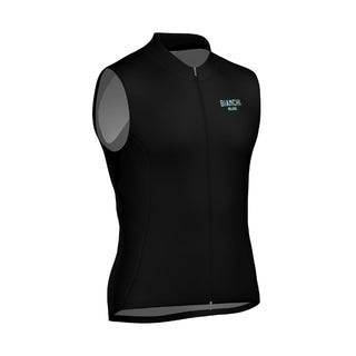 Santini Bianchi Windshell Vest - Black