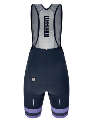 Santini Karma Bengal Women's Bib-Shorts - Nautica Blue