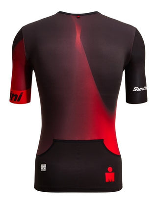 Santini Ironman Ikaika Men's Triathlon Jersey - Red