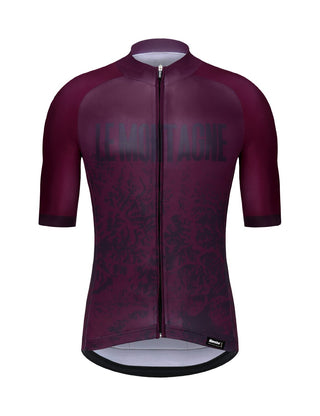 Santini FZ Alpi Men's Short Sleeve Jersey - Bordeaux