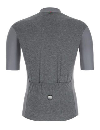 Santini Colore Men's Short Sleeve Jersey - Grey