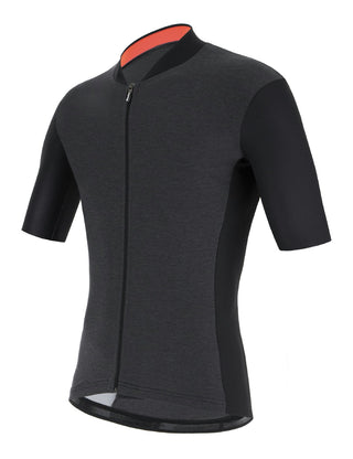 Santini Colore Men's Short Sleeve Jersey - Black Nero