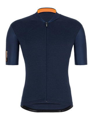 Santini Colore Men's Short Sleeve Jersey - Nautica Blue