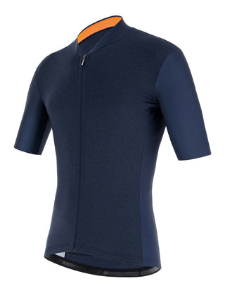 Santini Colore Men's Short Sleeve Jersey - Nautica Blue
