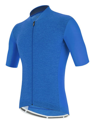 Santini Colore Puro Classic Short Sleeve Men's Jersey - Royal Blue