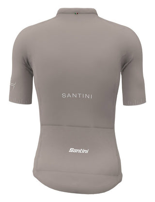 Santini Eco Corsa Sleek Fit Men's Short Sleeve Jersey - Desert Brown